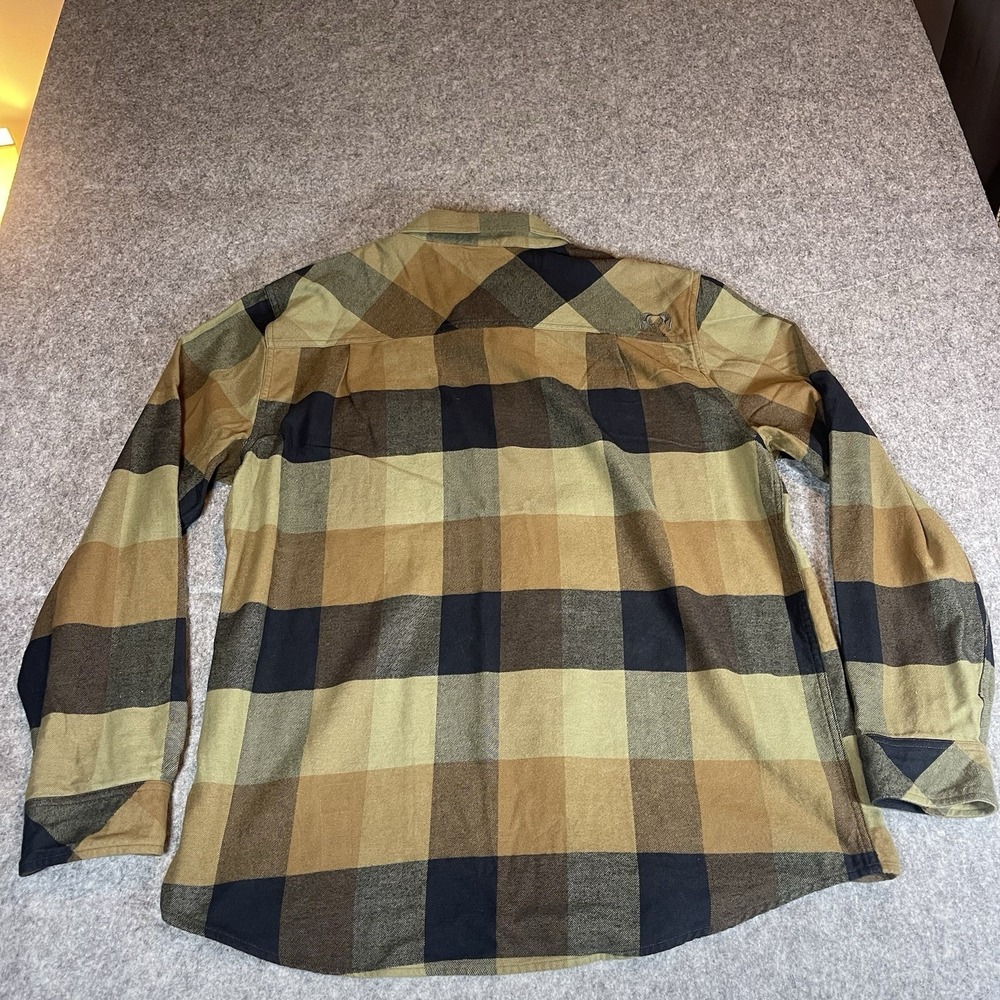 KUIU Men's 2XL Field Flannel Shirt Plaid Wool Cotton Blend - Picture 7 of 10